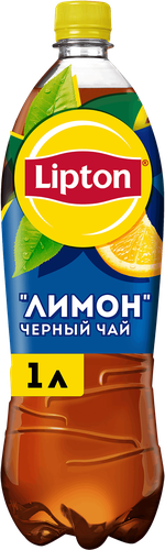 Напиток LIPTON Холодный чай со вкусом лимона негазированный, 1л, вид