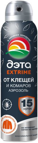 Аэрозоль от клещей и комаров ДЭТА, 150мл, вид