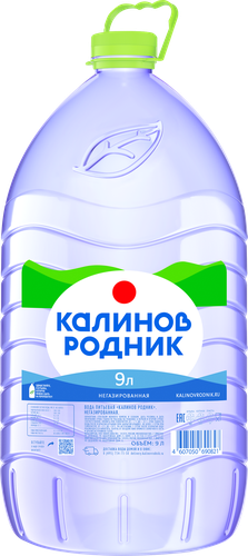 Вода питьевая КАЛИНОВ РОДНИК негазированная, 9л, фотография