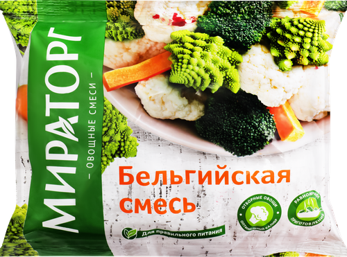 Смесь овощная МИРАТОРГ Бельгийская, 400г, фотография