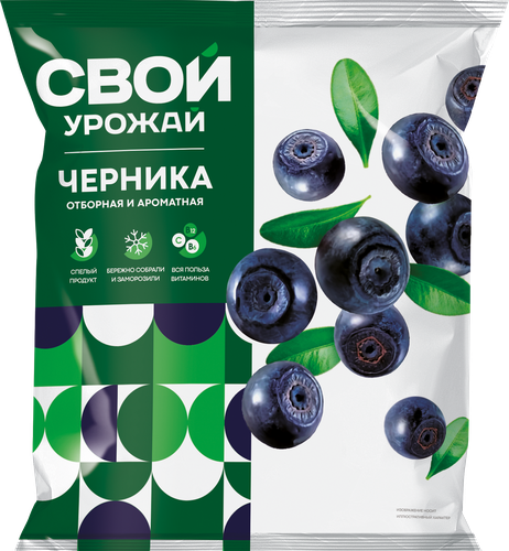Черника СВОЙ УРОЖАЙ, 300г, изображение