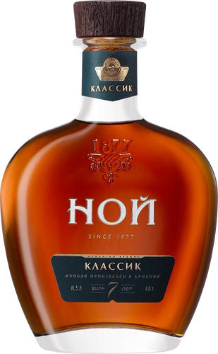 Коньяк НОЙ Классик КВ марочный 7 лет 40%, п/у, 0.5л