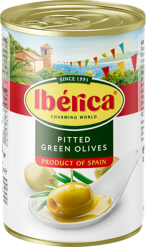 Оливки без косточки IBERICA, 300г, вид