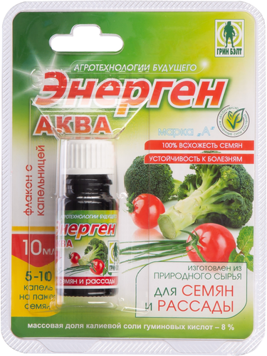 Удобрение ГРИН БЭЛТ Энерген д/замачивания семян фл, картинка