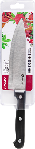 Нож кухонный APOLLO Sapphire 15см нержавеющая сталь Арт. TKP004/1, вид