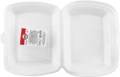 Ланч бокс для горячих и холодных продуктов 365 ДНЕЙ 600г, 10шт, вид