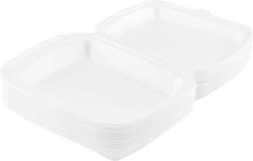 Ланч бокс для горячих и холодных продуктов 365 ДНЕЙ 600г, 10шт, картинка