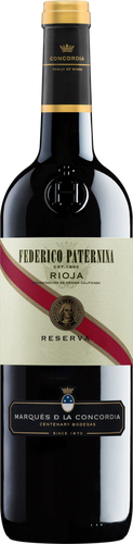 Вино MARQUES D LA CONCORDIA FEDERICO PATERNINA Reserva Риоха красное сухое, 0.75л