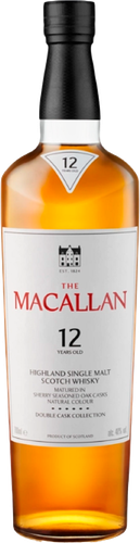 Виски MACALLAN Дабл Каск солодовый 12 лет 40%, п/у, 0.7л, фотография