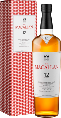Виски MACALLAN Дабл Каск солодовый 12 лет 40%, п/у, 0.7л, картинка