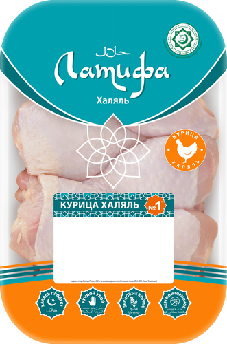 Голень куриная ЛАТИФА с кожей, Халяль, весовая, фото