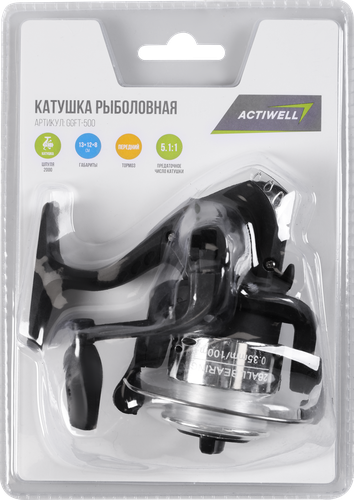Катушка рыболовная 0,35мм 50м, Арт. GGFT-500, крупный план