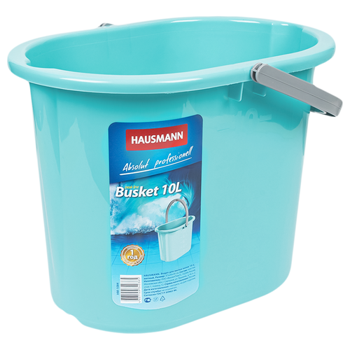 Ведро для мытья полов HAUSMANN 10л Арт. HM-1083/HM-1084, изображение