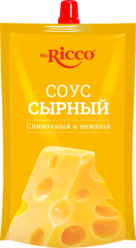Соус MR.RICCO Сырный 28%, 210г, картинка