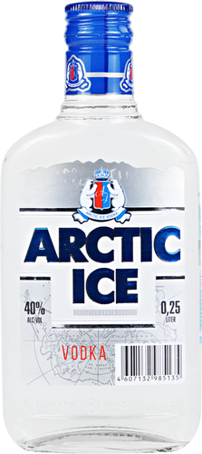 Водка ARCTIC ICE 40%, 0.25л