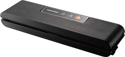 Упаковщик вакуумный REDMOND RVS-024, черный, крупный план