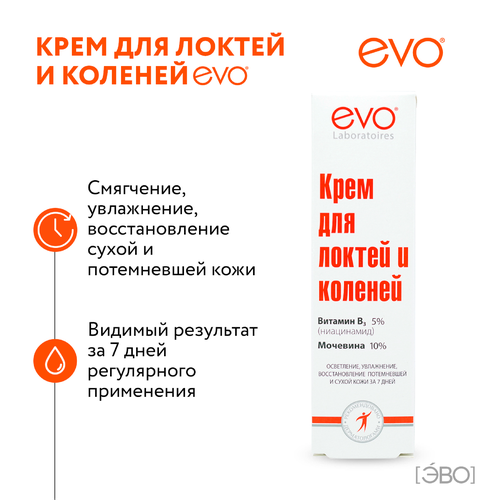 Крем для локтей и коленей EVO, 46мл, фотография