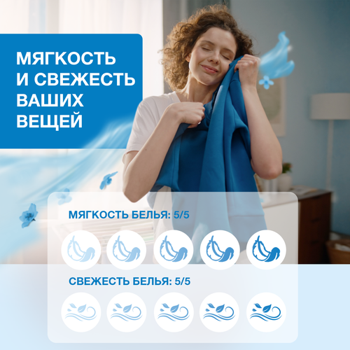 Кондиционер для белья ВЕРНЕЛЬ Свежий бриз, 1.82л, крупный план