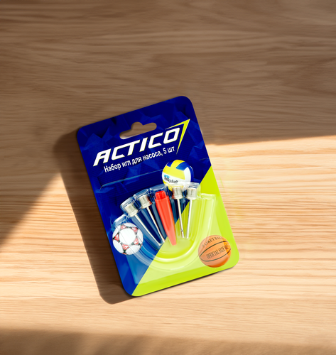 Набор игл для насоса ACTIWELL, Арт. GVSP1801, 5шт, крупный план