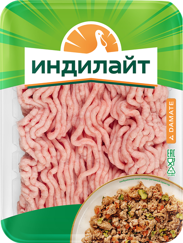 Фарш из индейки ИНДИЛАЙТ Классический, 450г, картинка