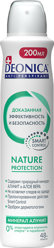Антиперспирант-спрей женский DEONICA Nature Protection, 200мл, изображение