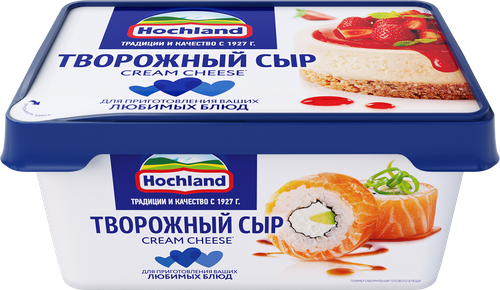 Сыр творожный HOCHLAND Для кулинарии: для горячих и холодных блюд 65%, без змж, 400г, изображение