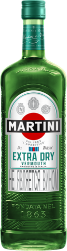 Напиток ароматизированный MARTINI Extra Dry белый экстра сухой, 1л, изображение