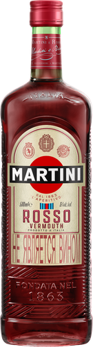 Напиток ароматизированный MARTINI Rosso красный сладкий, 0.5л, фотография