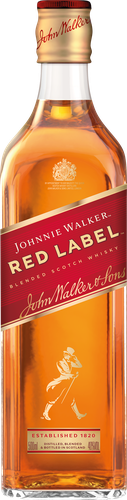 Виски JOHNNIE WALKER Red Label Шотландский купажированный, 40%, 0.5л, фотография