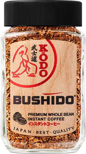 Кофе растворимый BUSHIDO Kodo сублимированный, ст/б, 95г, картинка