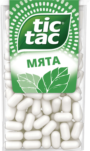 Драже TIC TAC Мята, 49г, детальное фото