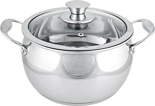 Кастрюля HOMECLUB Elegance нержавеющая сталь 3.8л Арт. CW-C003 3,8, фото