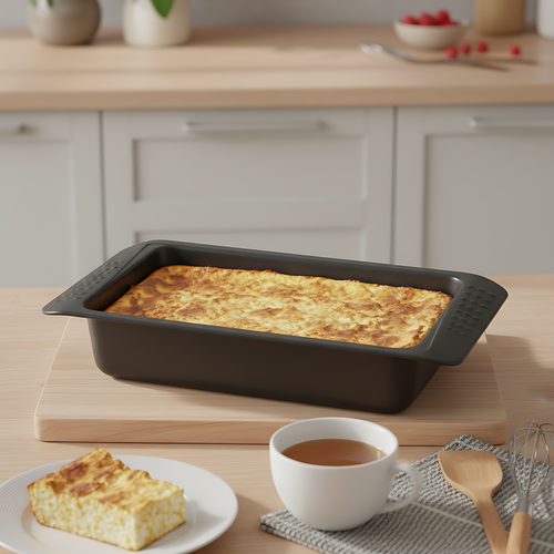 Форма для выпечки для хлеба и кекса HOMECLUB Essential 31,2х16х5,5см, прямоугольная, сталь Арт. CB01186, фотография