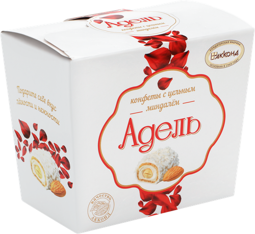 Конфеты АККОНД Адель с цельным миндалем, 150г, изображение