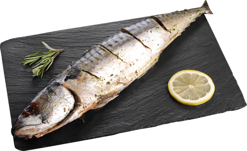 Скумбрия в маринаде с чесноком и сливками ЛЕНТА FRESH, весовая, картинка