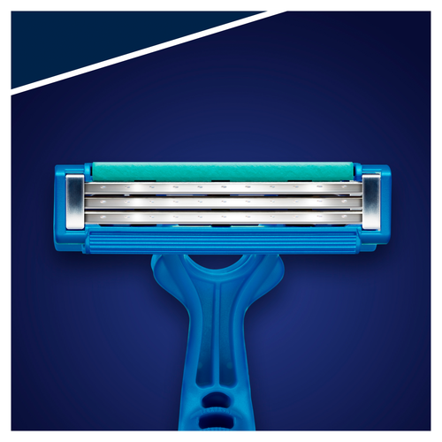 Станок для бритья одноразовый GILLETTE Blue Simple 3, 8шт, фотография