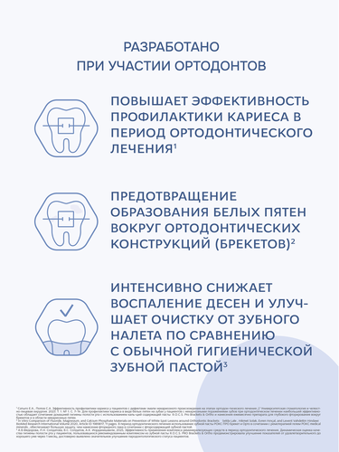 Зубная паста R.O.C.S. Pro Brackets&Ortho, 135г, крупный план