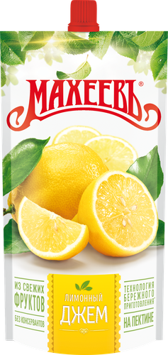 Джем МАХЕЕВЪ Лимонный, 300г, вид