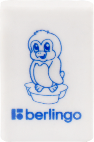 Ластик BERLINGO Animals прямоугольный 2,8х1,8х1см, Арт. Blc_00150, изображение