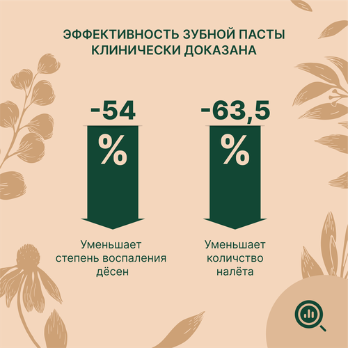Зубная паста PRESIDENT Eco-bio, 75г, фото
