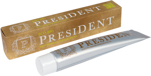 Зубная паста PRESIDENT Eco-bio, 75г, изображение