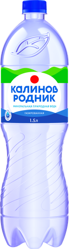 Вода минеральная КАЛИНОВ РОДНИК газированная, 1.5л, фотография