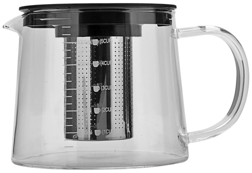 Чайник заварочный HOMECLUB Camellia, 1л, в ассортименте, Арт. 311024-
1000ml, крупный план