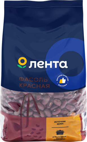 Фасоль красная ЛЕНТА, 450г, детальное фото