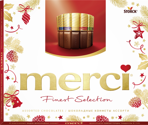 Конфеты MERCI Finest selection Ассорти, 250г, картинка