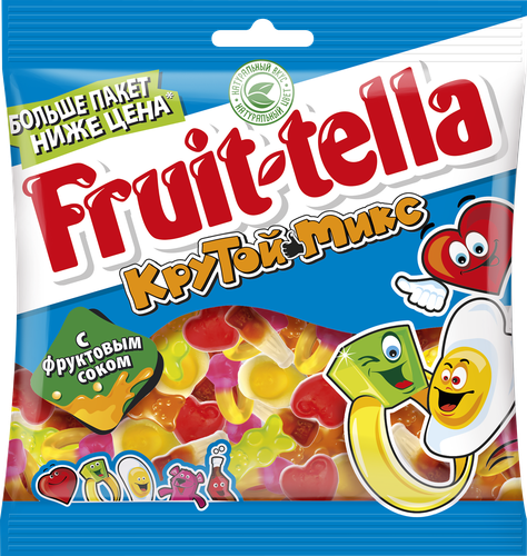 Мармелад жевательный FRUIT-TELLA Крутой микс, 150г, картинка