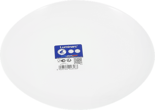 Тарелка десертная LUMINARC Diwali White 19см, стекло, в ассортименте, крупный план