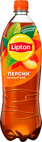Напиток LIPTON Освежающий чай со вкусом персика негазированный, 1л, фотография