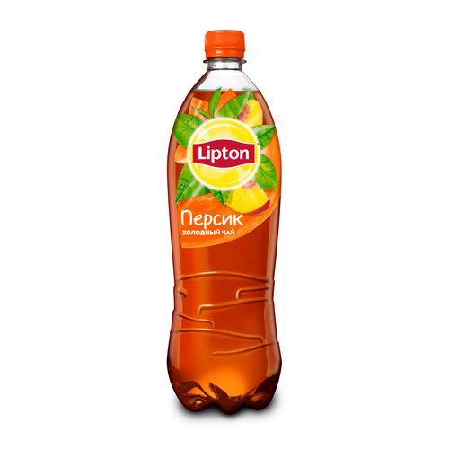 Напиток LIPTON Освежающий чай со вкусом персика негазированный, 1л, фото