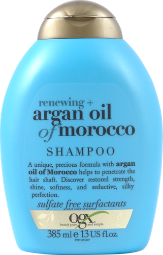Шампунь для восстановления волос OGX Argan Oil of Morocco с аргановым маслом, 385мл, детальное фото